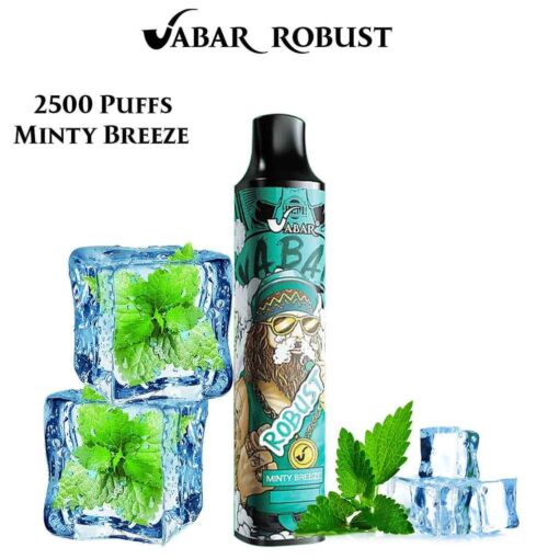 VABAR Robust Disposable 2500 Puffs 2% & 5% Rechargeable Vape in Dubai, UAE - Image 9
