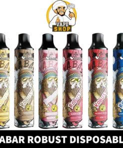 VABAR Robust Disposable 2500 Puffs 2% & 5% Rechargeable Vape in Dubai, UAE
