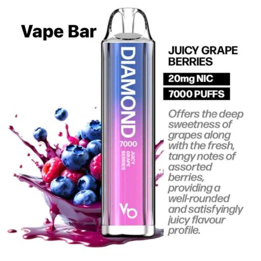 Vapes Bars Diamond 2% Nicotine 7000 Puffs in Dubai, UAE - Image 6