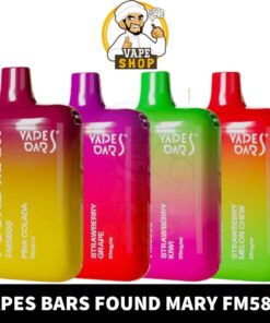 VAPES BARS Found Mary Disposable FM5800 20mg 5800 Puffs Rechargeable Vape in Dubai, UAE