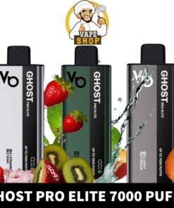 VAPES BARS Ghost Pro Elite Disposable 20MG 7000 Puffs Rechargeable Vape in Dubai, UAE