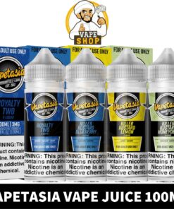 VAPETASIA Vape Juice 100ML 3MG E-Liquid in Dubai, UAE