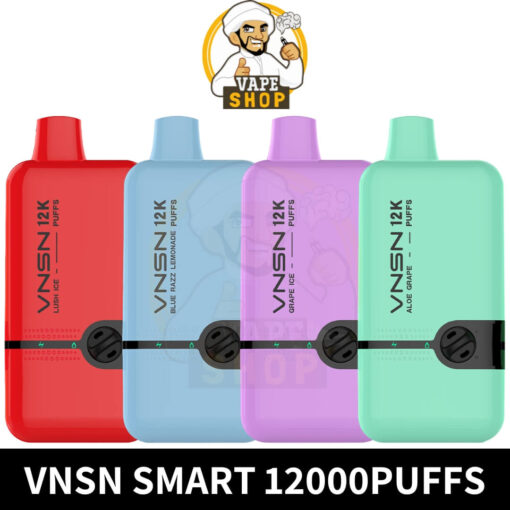 VNSN Smart Disposable 12000 Puffs Box Rechargeable Vape in Dubai, UAE