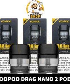 VOOPOO Drag Nano 2 Pods 2ml Replacement Pod Cartridge in Dubai, UAE