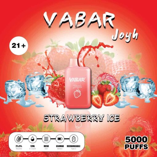 VABAR Joyh Disposable 5000 Puffs 2% & 5% Rechargeable Vape in Dubai, UAE - Image 11