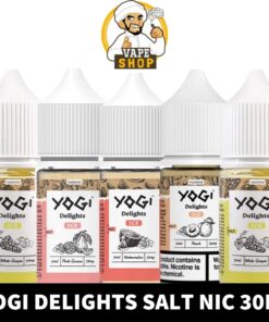 YOGI Delights Salt Nicotine 30ml Vape Juice 35mg & 50mg E-Liquid in Dubai, UAE