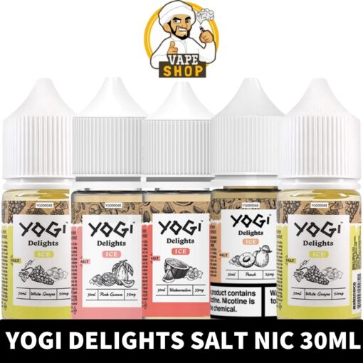 YOGI Delights Salt Nicotine 30ml Vape Juice 35mg & 50mg E-Liquid in Dubai, UAE