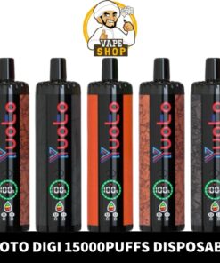 YUOTO Digi  Disposable 15000 Puffs Rechargeable Vape in Dubai, UAE