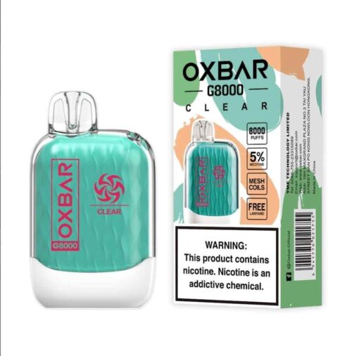 OXBAR G8000 Disposable 5% 8000Puffs Rechargeable Vape in Dubai, UAE - Image 13