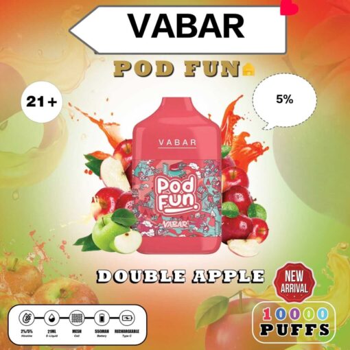 VABAR Pod Fun Disposable 10000 Puffs Rechargeable Vape in Dubai, UAE - Image 8