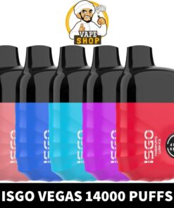 ISGO Vegas 14000 Puffs 20mg Disposable Vape in Dubai, UAE