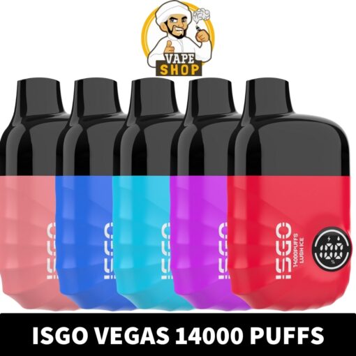 ISGO Vegas 14000 Puffs 20mg Disposable Vape in Dubai, UAE