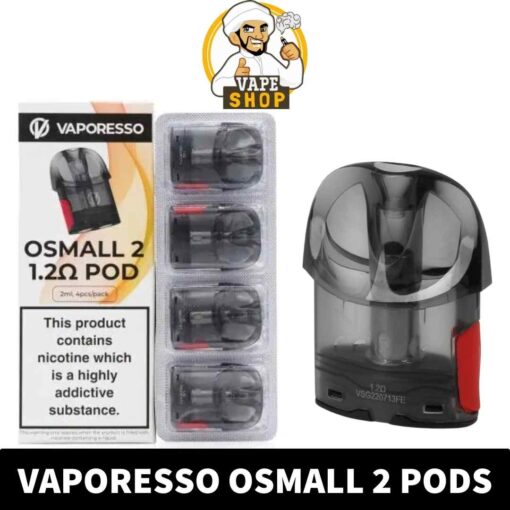 VAPORESSO Osmall 2 Replacement Pod Cartridge (4 PCS) in Dubai, UAE