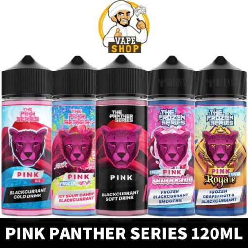 Dr Vapes Pink Panther Series 120ml 3mg E-liquid in Dubai, UAE