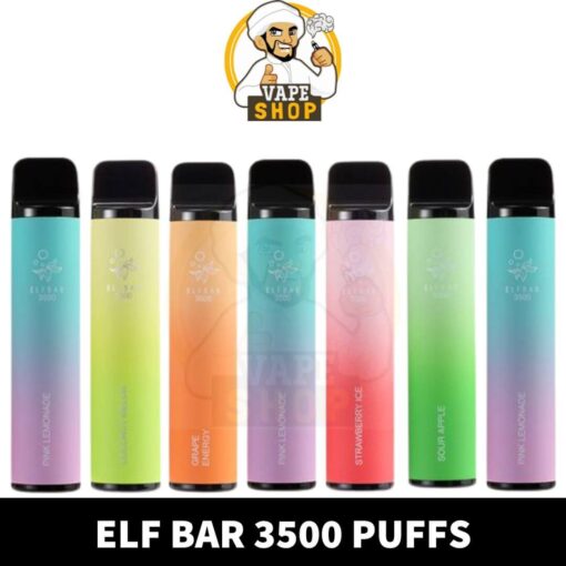 ELF BAR 3500 Puffs Disposable Vape Buy in Dubai UAE