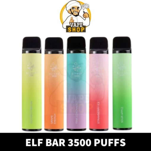 ELF BAR 3500 Puffs Disposable Vape Buy in Dubai UAE - Image 3