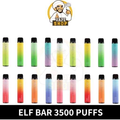ELF BAR 3500 Puffs Disposable Vape Buy in Dubai UAE - Image 2