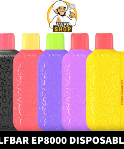 ELF BAR EP8000 Puffs 20MG Nicotine Disposable Vape in Dubai, UAE