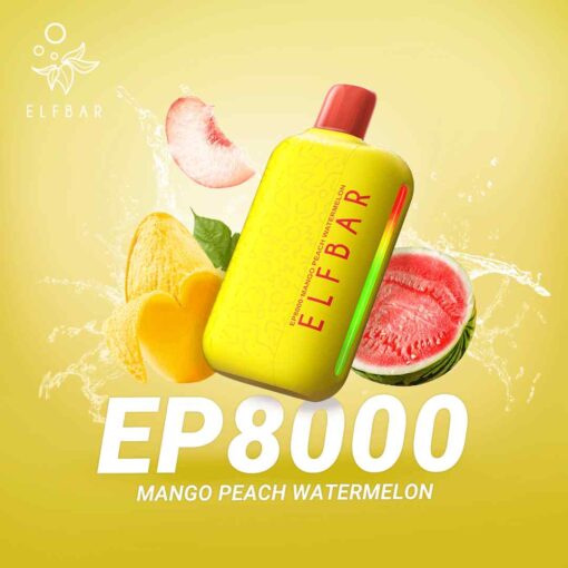 ELF BAR EP8000 Puffs 20MG Nicotine Disposable Vape in Dubai, UAE - Image 7
