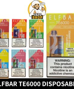 Elf Bar TE6000  5% Us Version Disposable Vape In Dubai best online shop