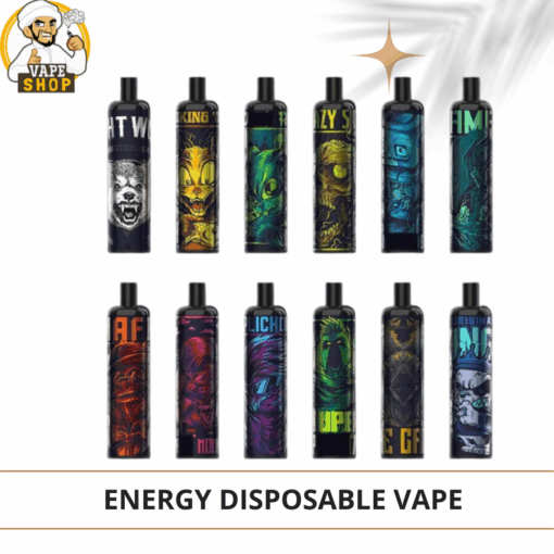 KK Energy Disposable Vape 5000 puffs Rechargeable E Cigarettes in UAE - Image 3