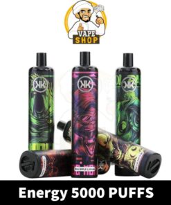KK Energy Disposable Vape 5000 puffs Rechargeable E Cigarettes in UAE