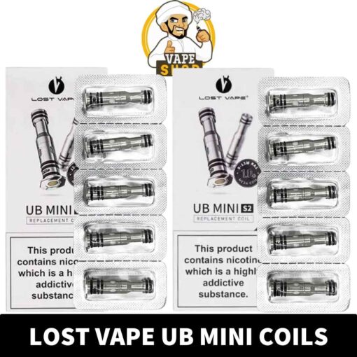 LOST VAPE Ultra Boost Mini Replacement Coils ( 5pcs) in Dubai, UAE