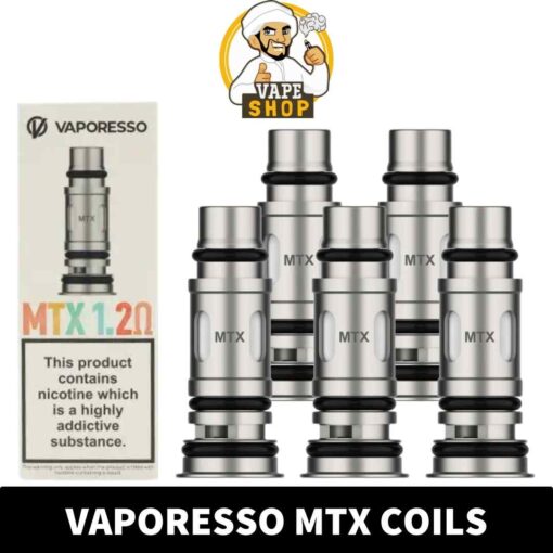 VAPORESSO MTX Replacement Coil (5 PCS) in Dubai, UAE