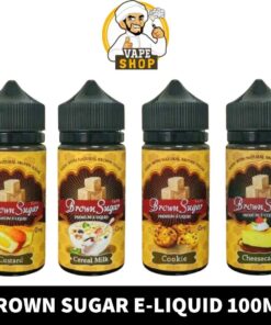 BROWN SUGAR Premium Vape Juice 100ml E-Liquid in Dubai, UAE