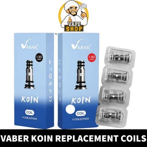 VABAR Koin Replacement Coils (4 PCS) in Dubai, UAE