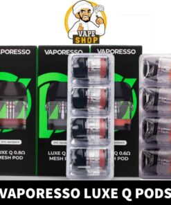 VAPORESSO Luxe Q Replacement Pod Cartridge 3ml (Pack of 4 PCS) in Dubai, UAE
