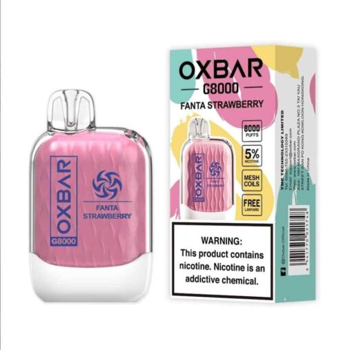 OXBAR G8000 Disposable 5% 8000Puffs Rechargeable Vape in Dubai, UAE - Image 9