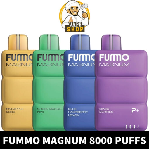 FUMMO Magnum 8000 Puffs 2% Nicotine Disposable Vape in Dubai