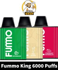 Fummo King 6000 Puffs 2% nicotine Rechargeable Disposable Vape Buy in UAE Dubai