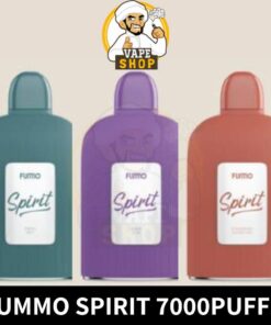 Fummo Spirit 2% Nicotine 7000 Puffs Rechargeable Disposable Vape in Dubai