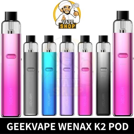 Geekvape Wenax K2 2ml 1000mAh Pod System In Dubai - Image 2