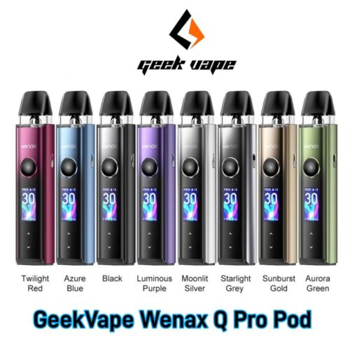 GEEKVAPE Wenax Q Pro Pod System 30W Vape Kit in Dubai - Image 2