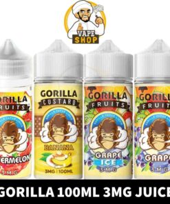 GORILLA E-Liquid 100ml 3mg Vape Juice in Dubai, UAE