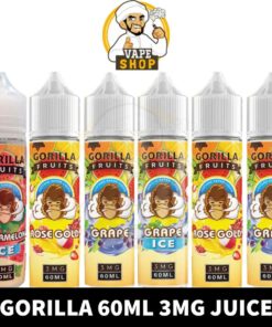 GORILLA E-Liquid 60ml 3mg Vape Juice in Dubai, UAE