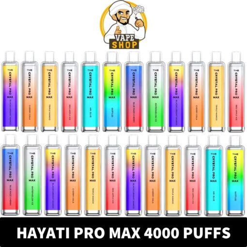 HAYATI Pro Max 4000 plus Puffs 20mg Disposable Vape in Dubai, UAE - Image 2