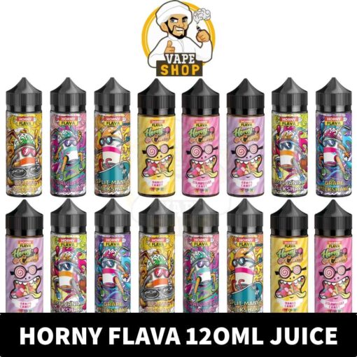HORNY FLAVA 120ml E-Liquid 3mg Vape Juice in Dubai, UAE - Image 2