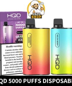 HQD CUVIE 5000 Puffs Disposable Vape In Dubai