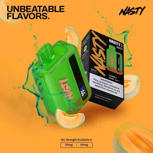 NASTY Bar 8500 Puffs 20 Mg & 50 Mg Disposable Vape - Image 7