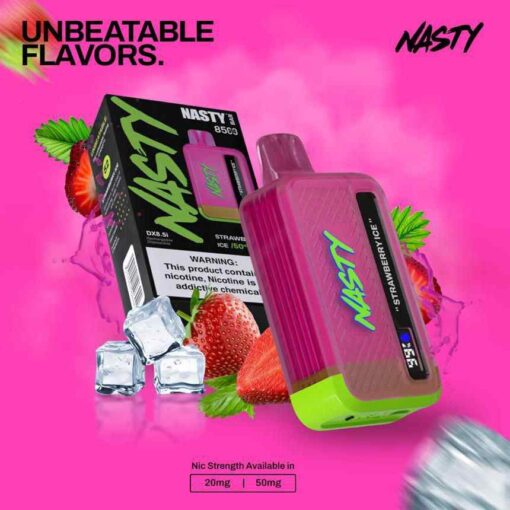 NASTY Bar 8500 Puffs 20 Mg & 50 Mg Disposable Vape - Image 4