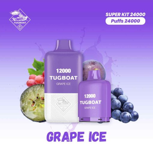 TUGBOAT SUPER KIT 24000 PUFFS 5% NICOTINE DISPOSABLE VAPE - Image 2