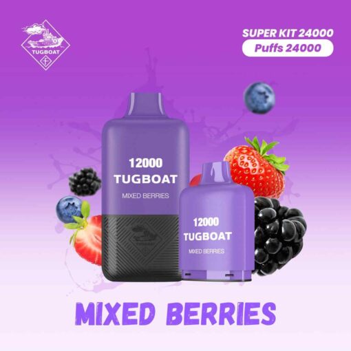 TUGBOAT SUPER KIT 24000 PUFFS 5% NICOTINE DISPOSABLE VAPE - Image 18