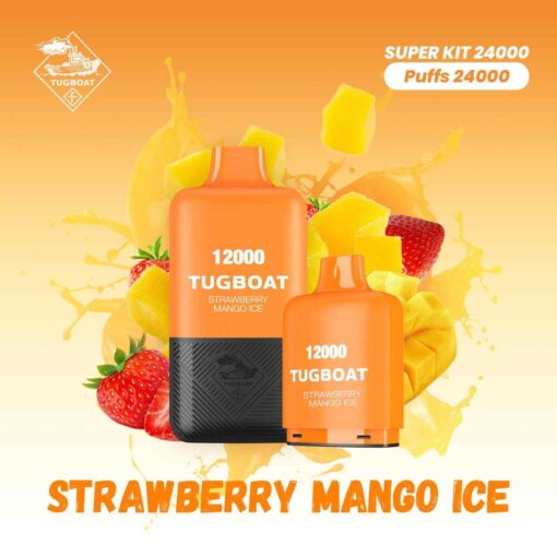 TUGBOAT SUPER KIT 24000 PUFFS 5% NICOTINE DISPOSABLE VAPE - Image 4