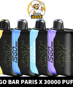 ISGO Bar Paris X 30000 50MG Puffs Disposable Vape in Dubai