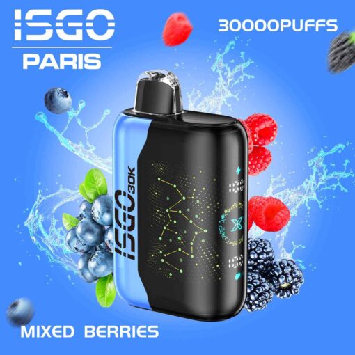 ISGO Bar Paris X 30000 50MG Puffs Disposable Vape in Dubai - Image 6