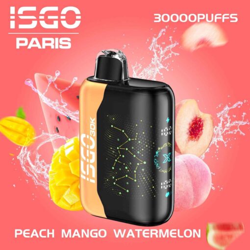 ISGO Bar Paris X 30000 50MG Puffs Disposable Vape in Dubai - Image 5